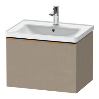 Duravit Meuble sous-lavabo D-Neo 63,4x45,2 cm, blanc brillant, 1 tiroir, suspendu