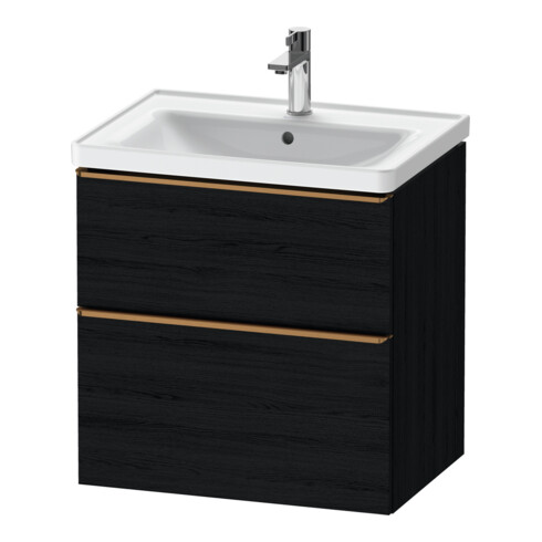 Duravit Meuble sous-lavabo D-Neo 63,4x45,2 cm, blanc mat, 1 porte, 1 tiroir