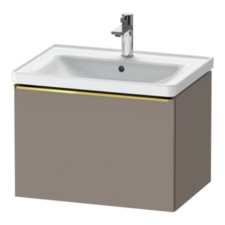 Duravit Meuble sous lavabo D-Neo 63,4x45,2 cm, blanc mat, 1 tiroir, suspendu