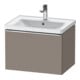 Duravit Meuble sous lavabo D-Neo 63,4x45,2 cm, ch/Bas ma, 1 tiroir, suspendu-1