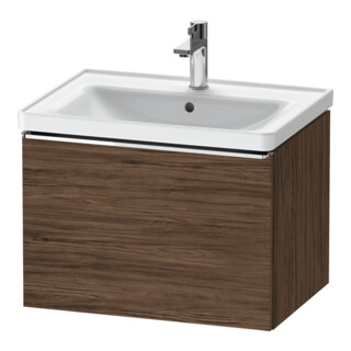 Duravit Meuble sous-lavabo D-Neo 63,4x45,2 cm, ch/nb foncé, 1 tiroir, suspendu