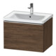 Duravit Meuble sous-lavabo D-Neo 63,4x45,2 cm, ch/nb foncé, 1 tiroir, suspendu-1