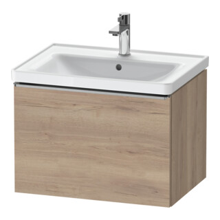 Duravit Meuble sous-lavabo D-Neo 63,4x45,2 cm, ES blanc, 1 tiroir, suspendu mural