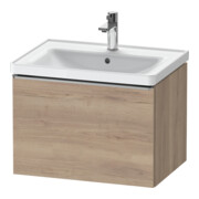 Duravit Meuble sous-lavabo D-Neo 63,4x45,2 cm, ES blanc, 1 tiroir, suspendu mural