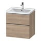Duravit Meuble sous-lavabo D-Neo 63,4x45,2 cm, ES blanc mat, 1 porte, 1 tiroir-1