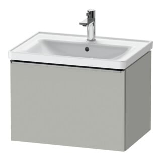 Duravit Meuble sous-lavabo D-Neo 63,4x45,2 cm, ES chêne gris, 1 tiroir, suspendu