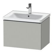 Duravit Meuble sous-lavabo D-Neo 63,4x45,2 cm, ES chêne gris, 1 tiroir, suspendu-1