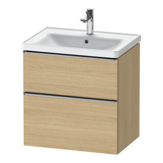 Duravit Meuble sous-lavabo D-Neo 63,4x45,2 cm, ES geb/Ei N, 1 porte, 1 tiroir