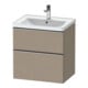 Duravit Meuble sous-lavabo D-Neo 63,4x45,2 cm, ES geb/Lei, 1 porte, 1 tiroir-1