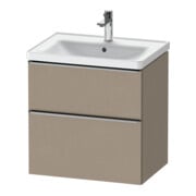 Duravit Meuble sous-lavabo D-Neo 63,4x45,2 cm, ES geb/Lei, 1 porte, 1 tiroir-1