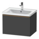 Duravit Meuble sous lavabo D-Neo 63,4x45,2 cm, gris, 1 tiroir, suspendu-1