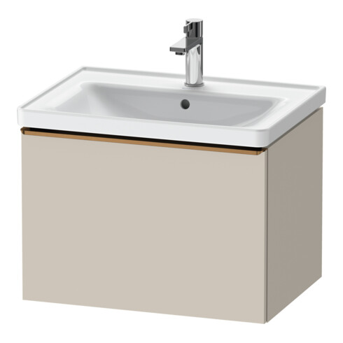 Duravit Meuble sous-lavabo D-Neo 63,4x45,2cm, 1 tiroir, suspendu