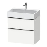 Duravit Meuble sous-lavabo D-Neo 68,4x44,2 cm, blanc brillant, 1 porte, 1 tiroir