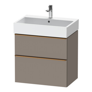 Duravit Meuble sous lavabo D-Neo 68,4x44,2 cm, blanc brillant, 1 porte, 1 tiroir