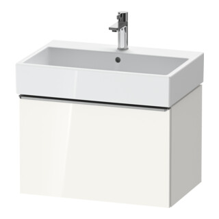 Duravit Meuble sous lavabo D-Neo 68,4x44,2 cm, blanc brillant, 1 tiroir, suspendu