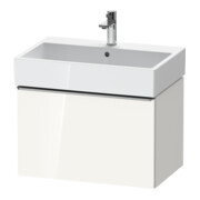 Duravit Meuble sous lavabo D-Neo 68,4x44,2 cm, blanc brillant, 1 tiroir, suspendu