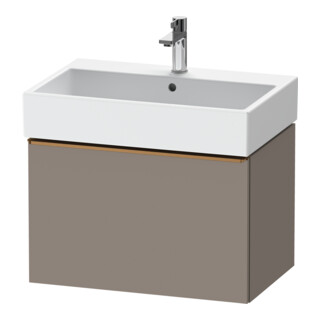 Duravit Meuble sous-lavabo D-Neo 68,4x44,2 cm, blanc brillant, 1 tiroir, suspendu