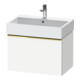 Duravit Meuble sous-lavabo D-Neo 68,4x44,2 cm, blanc brillant, 1 tiroir, suspendu-1