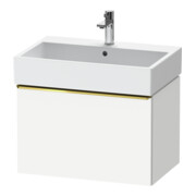 Duravit Meuble sous-lavabo D-Neo 68,4x44,2 cm, blanc brillant, 1 tiroir, suspendu