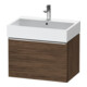 Duravit Meuble sous lavabo D-Neo 68,4x44,2 cm, ch/nb foncé, 1 tiroir, suspendu-1