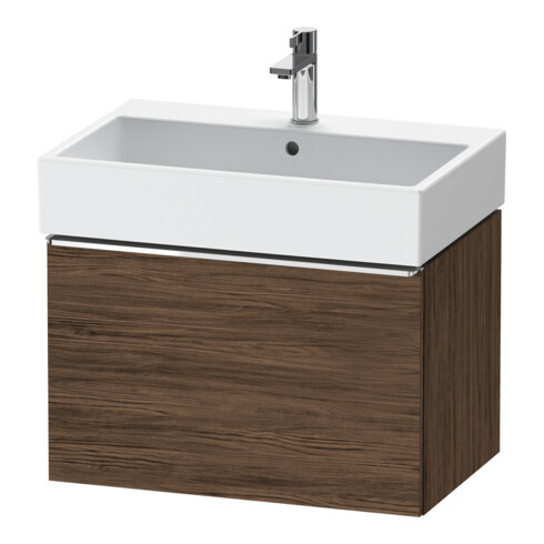 Duravit Meuble sous lavabo D-Neo 68,4x44,2 cm, ch/nb foncé, 1 tiroir, suspendu