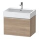 Duravit Meuble sous-lavabo D-Neo 68,4x44,2 cm, ch/oeuf marbré, 1 tiroir, suspendu-1