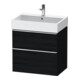 Duravit Meuble sous-lavabo D-Neo 68,4x44,2 cm, chêne/ivoire, 1 tiroir, 1 coulissant-1