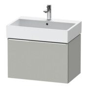 Duravit Meuble sous lavabo D-Neo 68,4x44,2 cm, chr/béton, 1 tiroir, suspendu