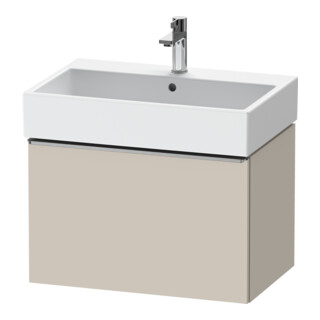 Duravit Meuble sous lavabo D-Neo 68,4x44,2 cm, ES blanc/mat, 1 tiroir, suspendu