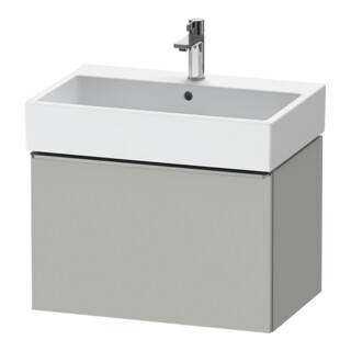 Duravit Meuble sous-lavabo D-Neo 68,4x44,2 cm, ES chêne/gris, 1 tiroir, suspendu