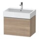 Duravit Meuble sous-lavabo D-Neo 68,4x44,2 cm, ES geb/Ei ma, 1 tiroir, suspendu-1