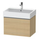 Duravit Meuble sous-lavabo D-Neo 68,4x44,2 cm, ES geb/Ei N, 1 tiroir, suspendu-1