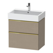 Duravit Meuble sous-lavabo D-Neo 68,4x44,2 cm, g pol/Lei, 1 porte, 1 tiroir-1
