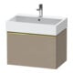 Duravit Meuble sous-lavabo D-Neo 68,4x44,2 cm, g pol/Lei, 1 tiroir, suspendu-1
