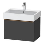 Duravit Meuble sous-lavabo D-Neo 68,4x44,2 cm, gris mat, 1 tiroir, suspendu-1