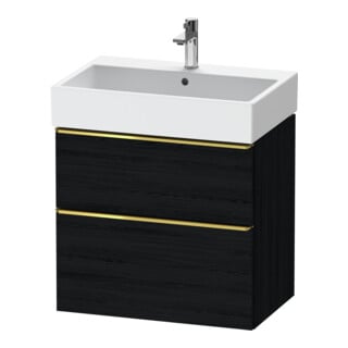 Duravit Meuble sous-lavabo D-Neo 68,4x44,2 cm, gris perle/ivoire, 1 porte, 1 tiroir
