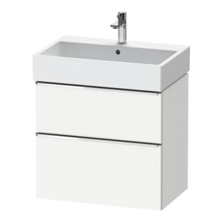 Duravit Meuble sous lavabo D-Neo 68,4x44,2cm, avec miroir, 1 tiroir, 1 coulissant