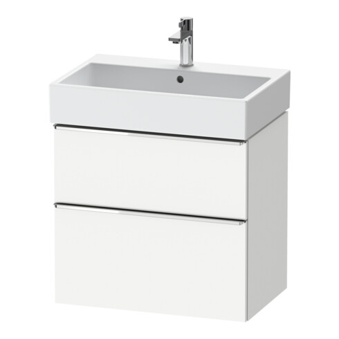 Duravit Meuble sous lavabo D-Neo 68,4x44,2cm, avec miroir, 1 tiroir, 1 coulissant