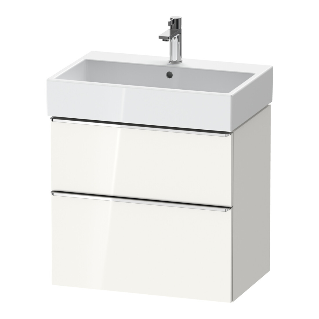 Duravit Meuble sous lavabo D-Neo 68,4x44,2cm, c/w hgl, 1 tiroir, 1 coulissant