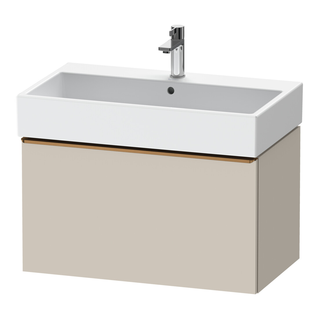 Duravit Meuble sous-lavabo D-Neo 78,4x44,2 cm, 1 tiroir, suspendu