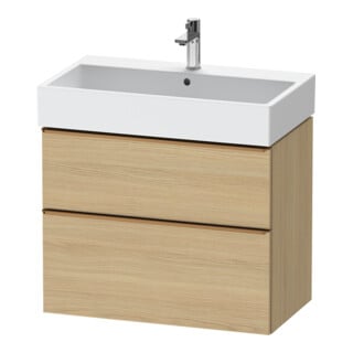 Duravit Meuble sous-lavabo D-Neo 78,4x44,2 cm, b chêne/épinette N, 1 porte, 1 tiroir