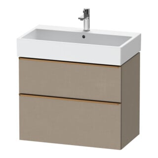 Duravit Meuble sous-lavabo D-Neo 78,4x44,2 cm, blanc, 1 porte, 1 tiroir
