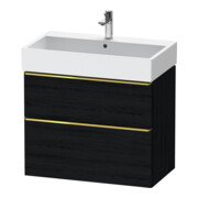 Duravit Meuble sous-lavabo D-Neo 78,4x44,2 cm, blanc brillant, 1 porte, 1 tiroir-1