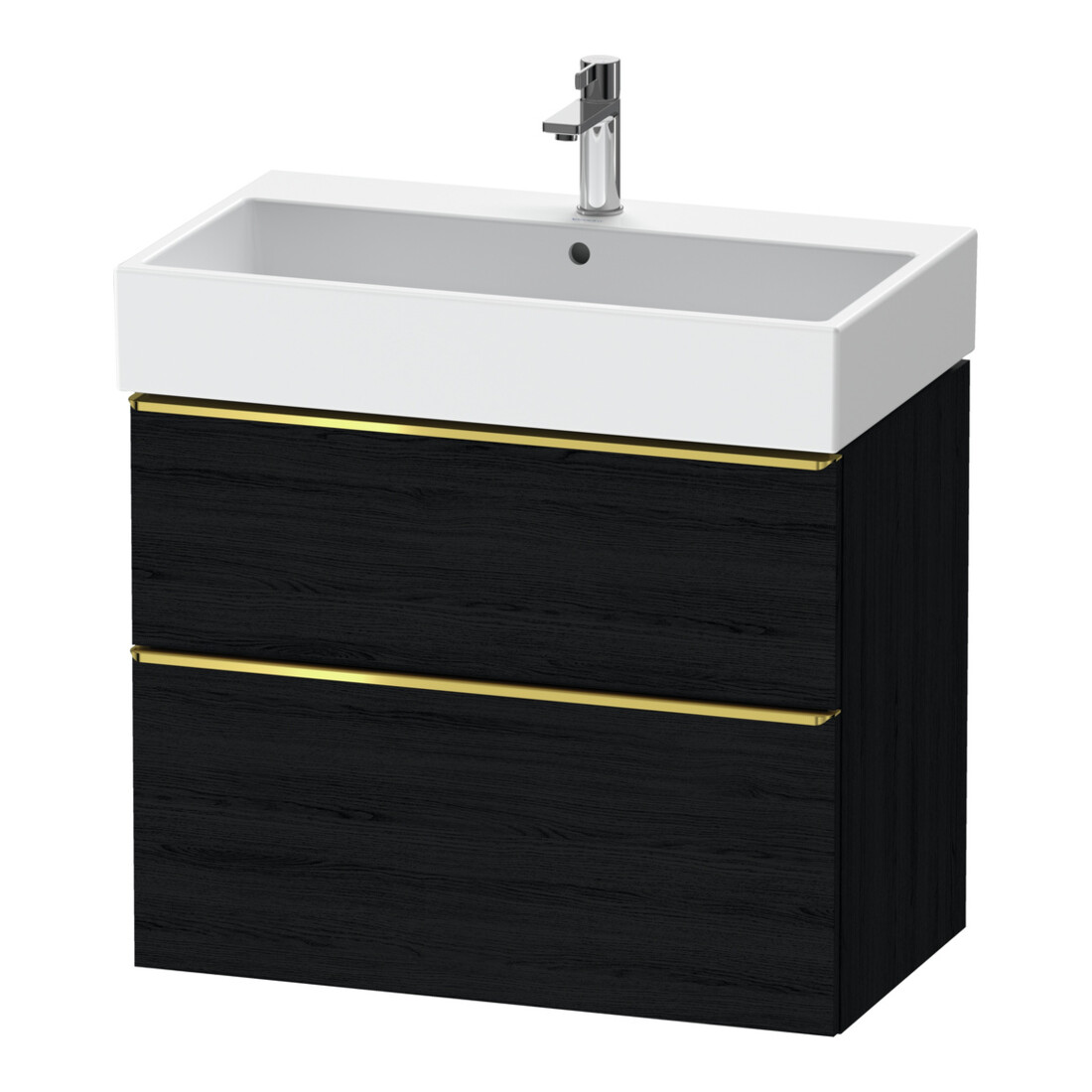 Duravit Meuble sous-lavabo D-Neo 78,4x44,2 cm, blanc brillant, 1 porte, 1 tiroir