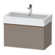 Duravit Meuble sous lavabo D-Neo 78,4x44,2 cm, blanc brillant, 1 tiroir, suspendu-1