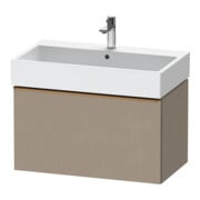 Duravit Meuble sous-lavabo D-Neo 78,4x44,2 cm, blanc brillant, 1 tiroir, suspendu