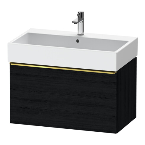 Duravit Meuble sous lavabo D-Neo 78,4x44,2 cm, blanc brillant, 1 tiroir, suspendu