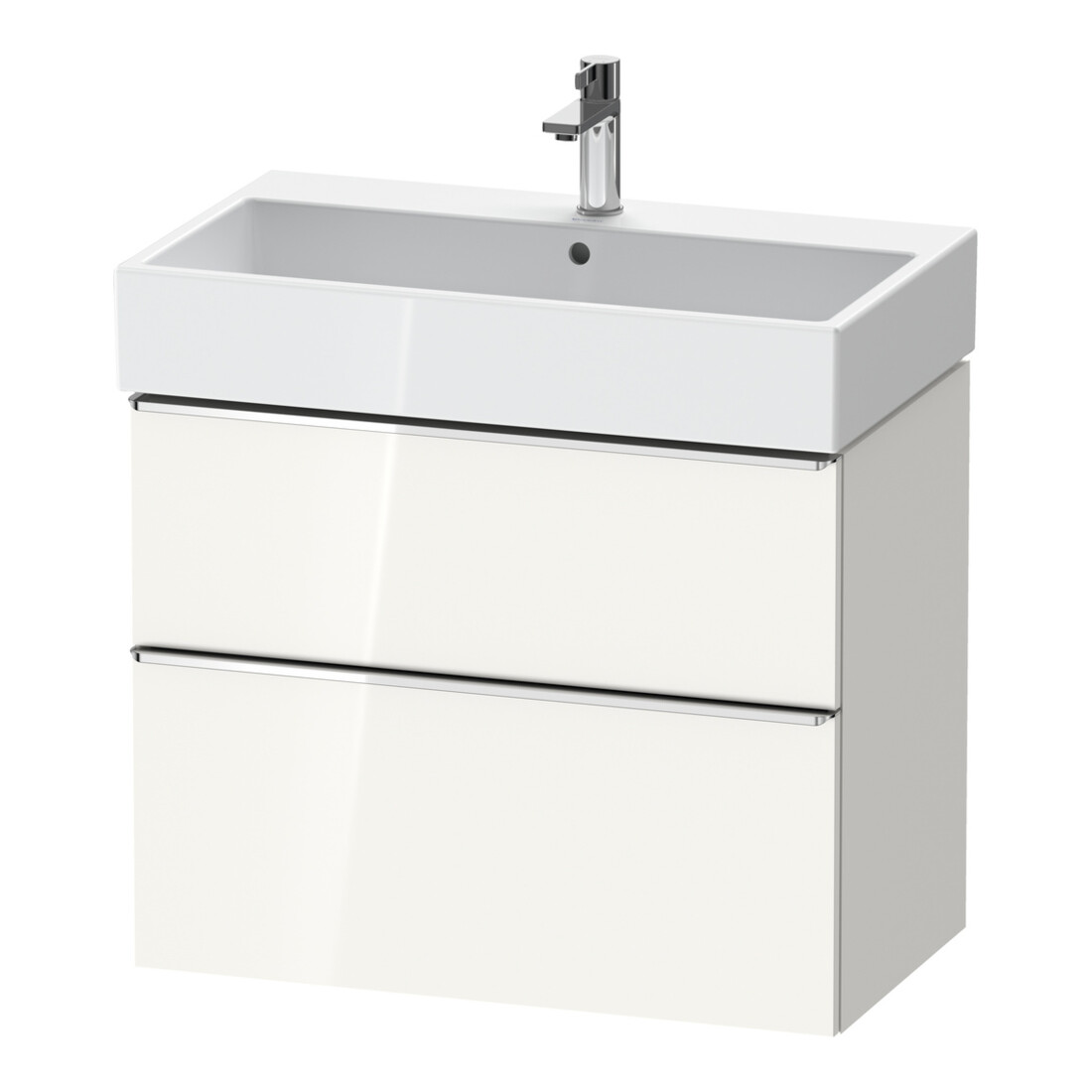 Duravit Meuble sous-lavabo D-Neo 78,4x44,2 cm, c/w hgl, 1 tiroir, 1 coulissant