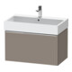 Duravit Meuble sous-lavabo D-Neo 78,4x44,2 cm, ch/Bas ma, 1 tiroir, suspendu-1