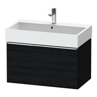 Duravit Meuble sous-lavabo D-Neo 78,4x44,2 cm, ch/Blanc œuf, 1 tiroir, suspendu